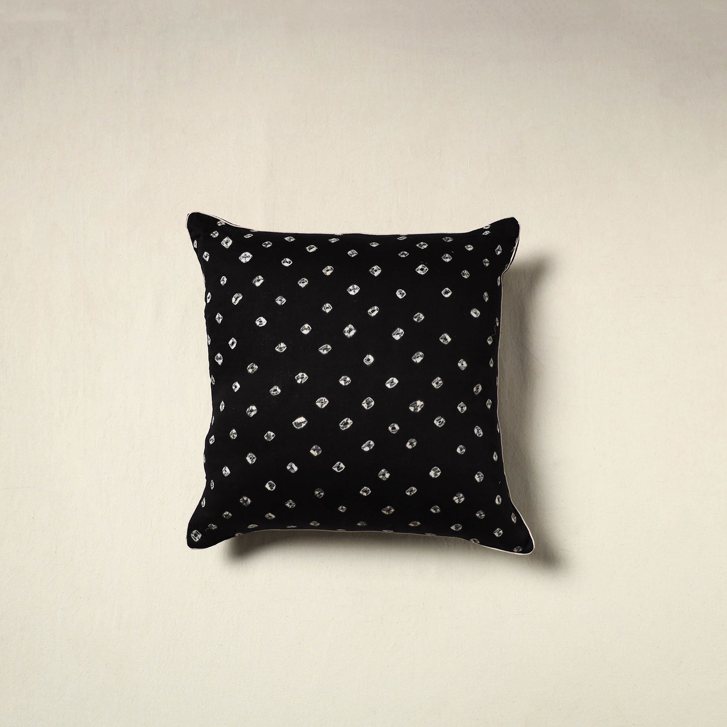 Bandhani Tie-Dye Cushion Cover (16 x 16 in) 34
