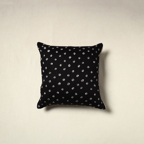 Bandhani Tie-Dye Cushion Cover (16 x 16 in) 34