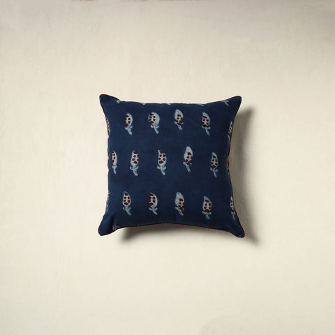 Nandana Hand Block Print Cushion Cover (16 x 16 in) 35