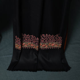3pc Heavy Chain Stitch Embroidered Wool Unstitched Dress Material Suit Set 85