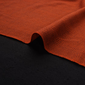 Maroon - Kumaun Handwoven Merino Woolen Fabric 04