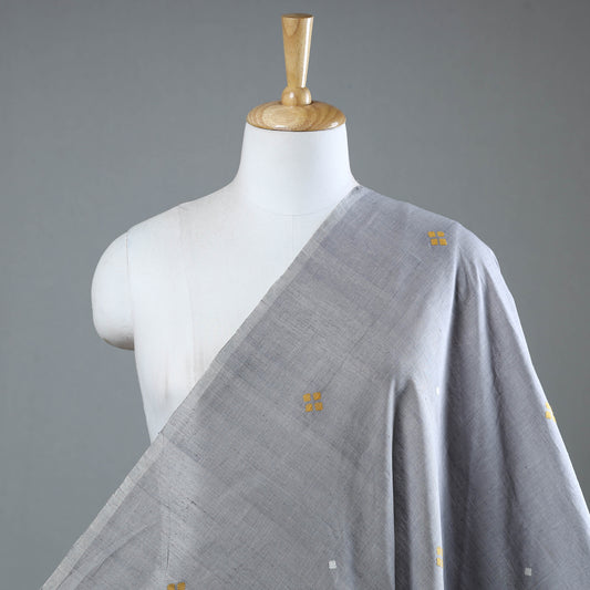 Srikakulam Jamdani Buti Pure Handloom Cotton Fabric 16