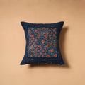 Kutch Tagai Patchwork Ajrakh Cotton Cushion Cover (16 x 16 in) 20