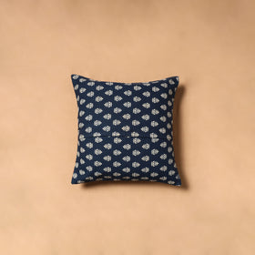 Kutch Tagai Patchwork Ajrakh Cotton Cushion Cover (12 x 12 in) 26