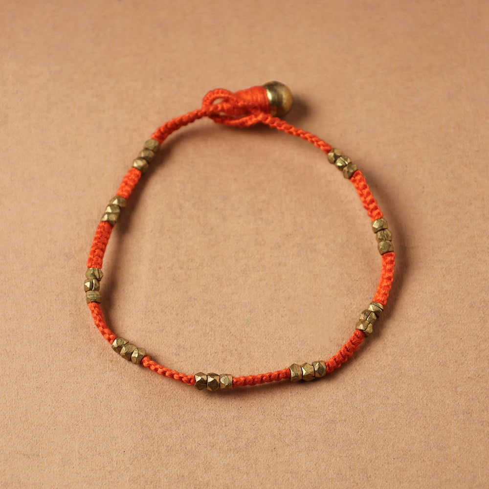 Tribal Odisha Dokra Threadwork Anklet 128