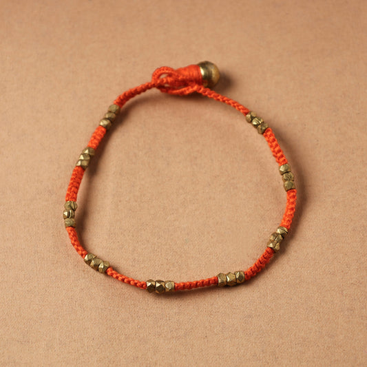 Tribal Odisha Dokra Threadwork Anklet 128