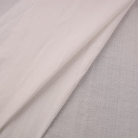 White - Jhiri Pure Handloom Cotton Fabric 28