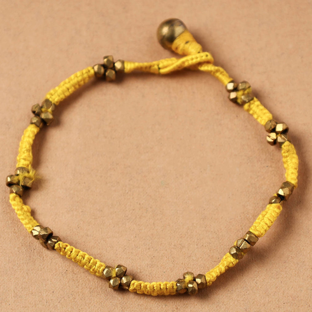 Tribal Odisha Dokra Threadwork Anklet 125