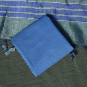 Mangalagiri Handloom Silk Cotton 3pc Unstitched Dress Material Suit Set 06