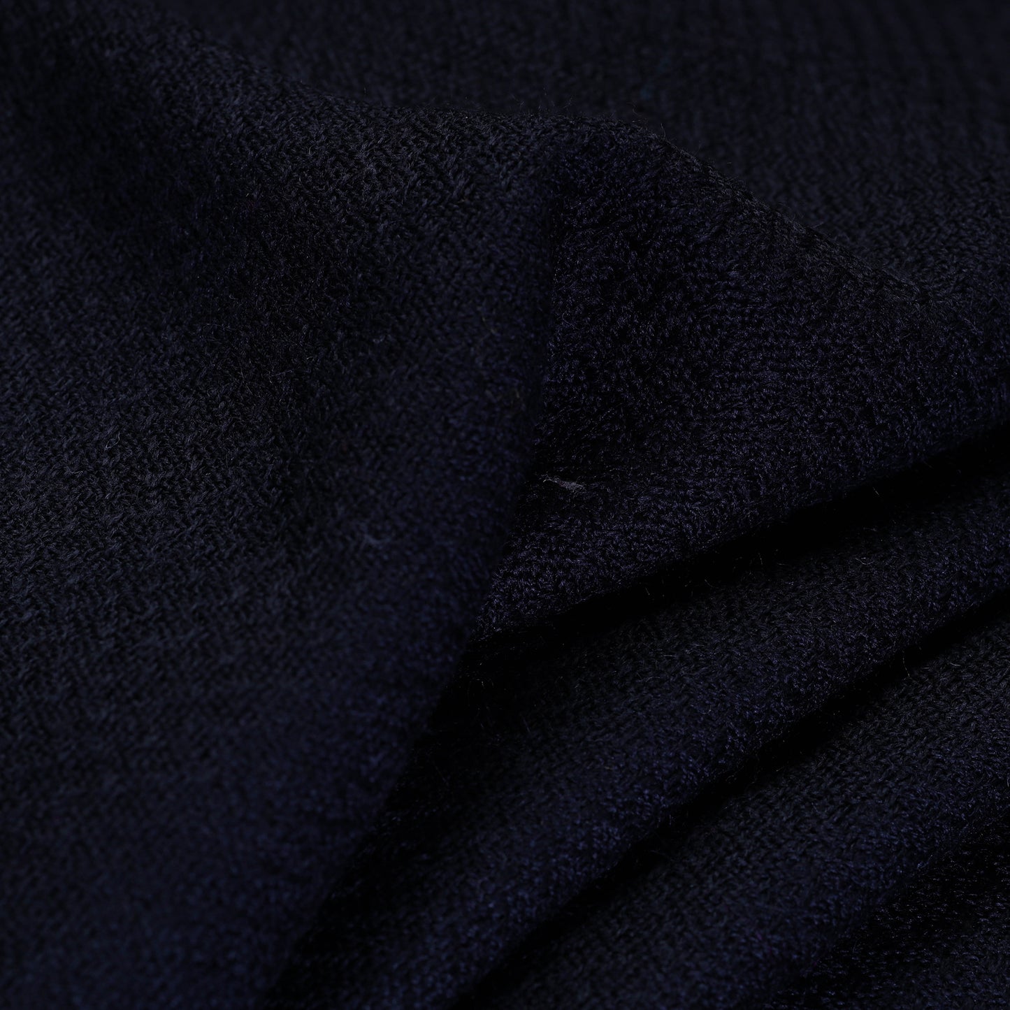 Black - Kumaun Handwoven Pure Merino Woolen Fabric 07