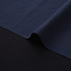 Blue - Jhiri Pure Handloom Cotton Fabric 90