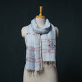 Burdwan Jamdani Handloom Linen Stole 09