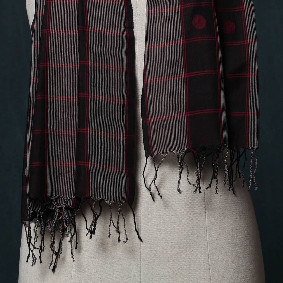 Burdwan Jamdani Handloom Cotton Stole 10