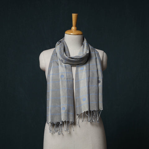 Burdwan Jamdani Handloom Cotton Stole 11