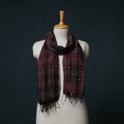 Burdwan Jamdani Handloom Cotton Stole 15
