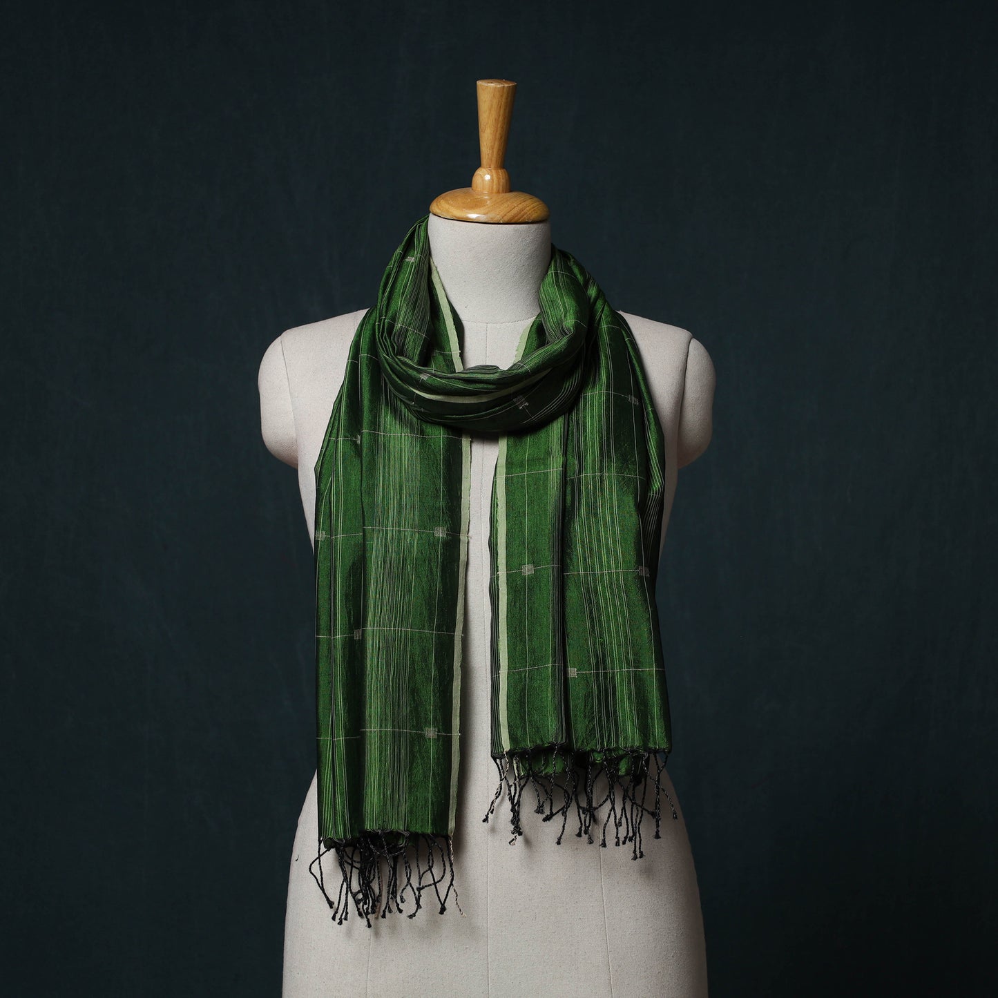 Burdwan Jamdani Handloom Cotton Stole 16