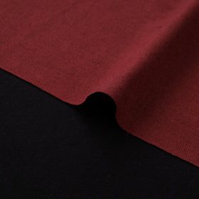 Maroon Jhiri Pure Handloom Cotton Fabric 01