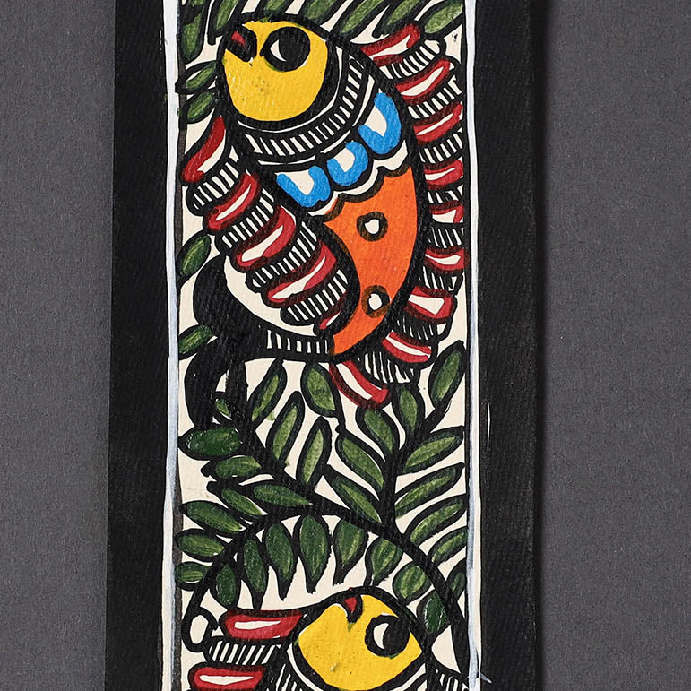 handpainted bookmark 