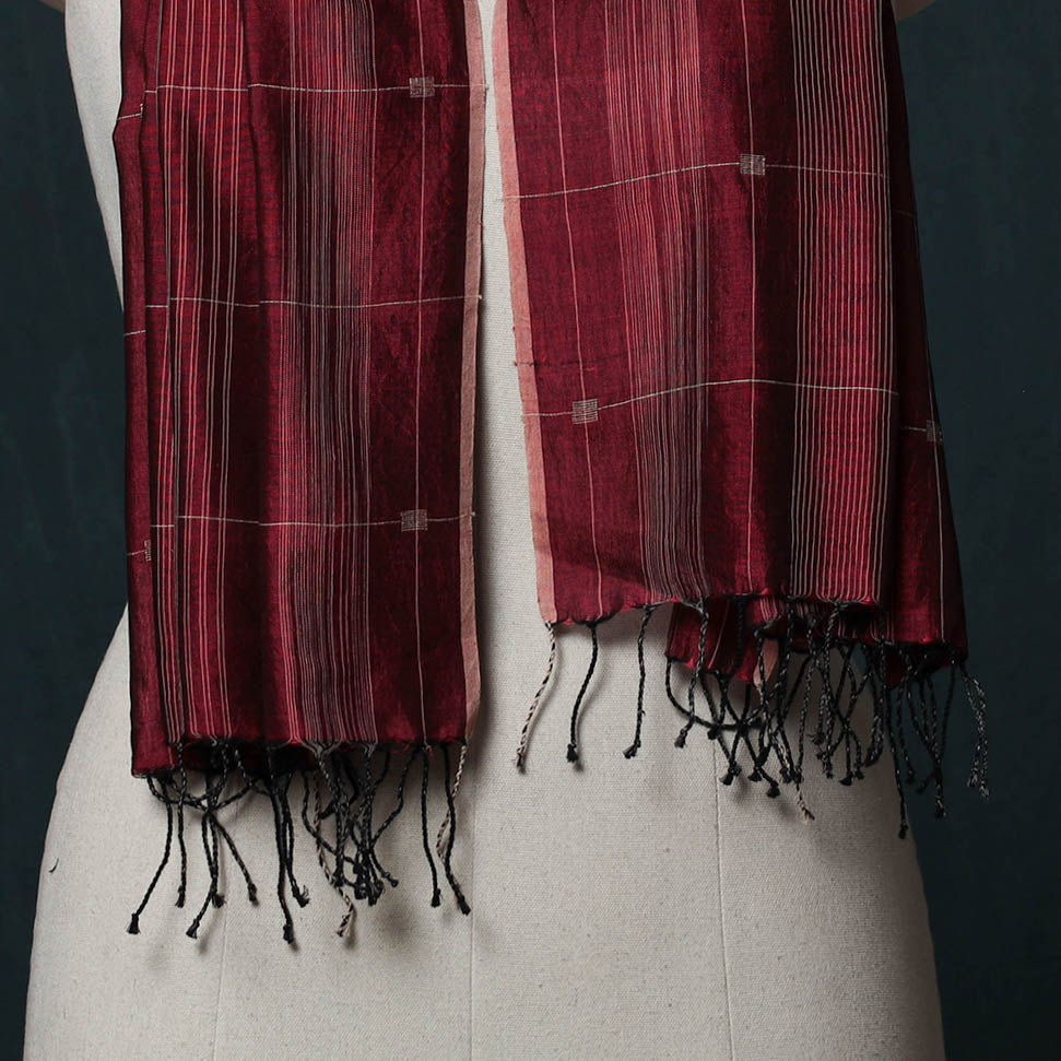 Burdwan Jamdani Handloom Cotton Stole 21