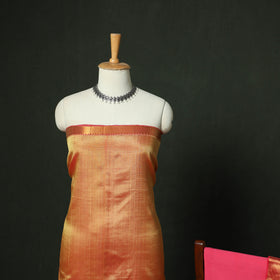 Mangalagiri Handloom Silk Cotton 3pc Unstitched Dress Material Suit Set 08
