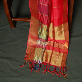 Mangalagiri Handloom Silk Cotton 3pc Unstitched Dress Material Suit Set 08