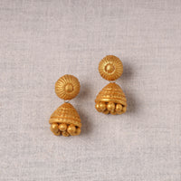 Bishnupur Handpainted Terracotta Earrings 102