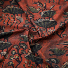 Pomegranate Peel Hand Block Print Cotton Fabric 04