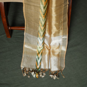 Mangalagiri Handloom Silk Cotton 3pc Unstitched Dress Material Suit Set 09