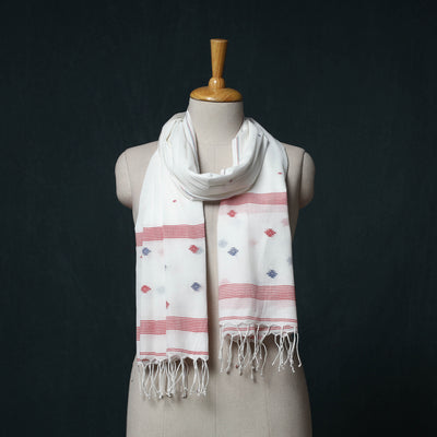 Burdwan Jamdani Handloom Cotton Stole 29