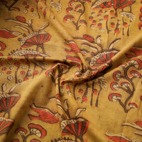 Pomegranate Peel Hand Block Print Cotton Fabric 02