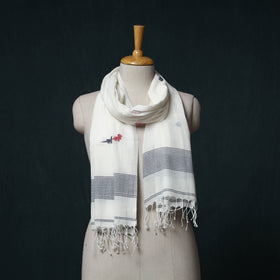Burdwan Jamdani Handloom Cotton Stole 32