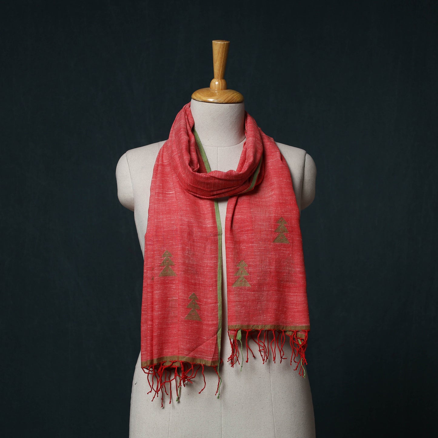 Burdwan Jamdani Handloom Cotton Stole 33