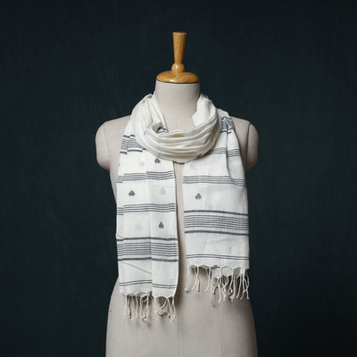 Burdwan Jamdani Handloom Cotton Stole 35