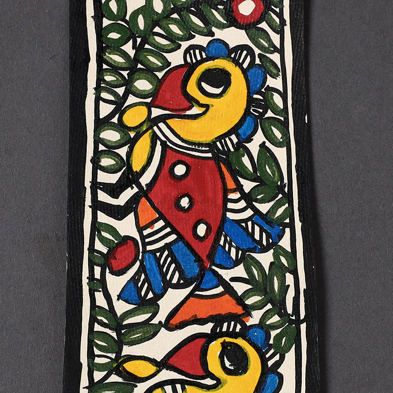 handpainted bookmark 