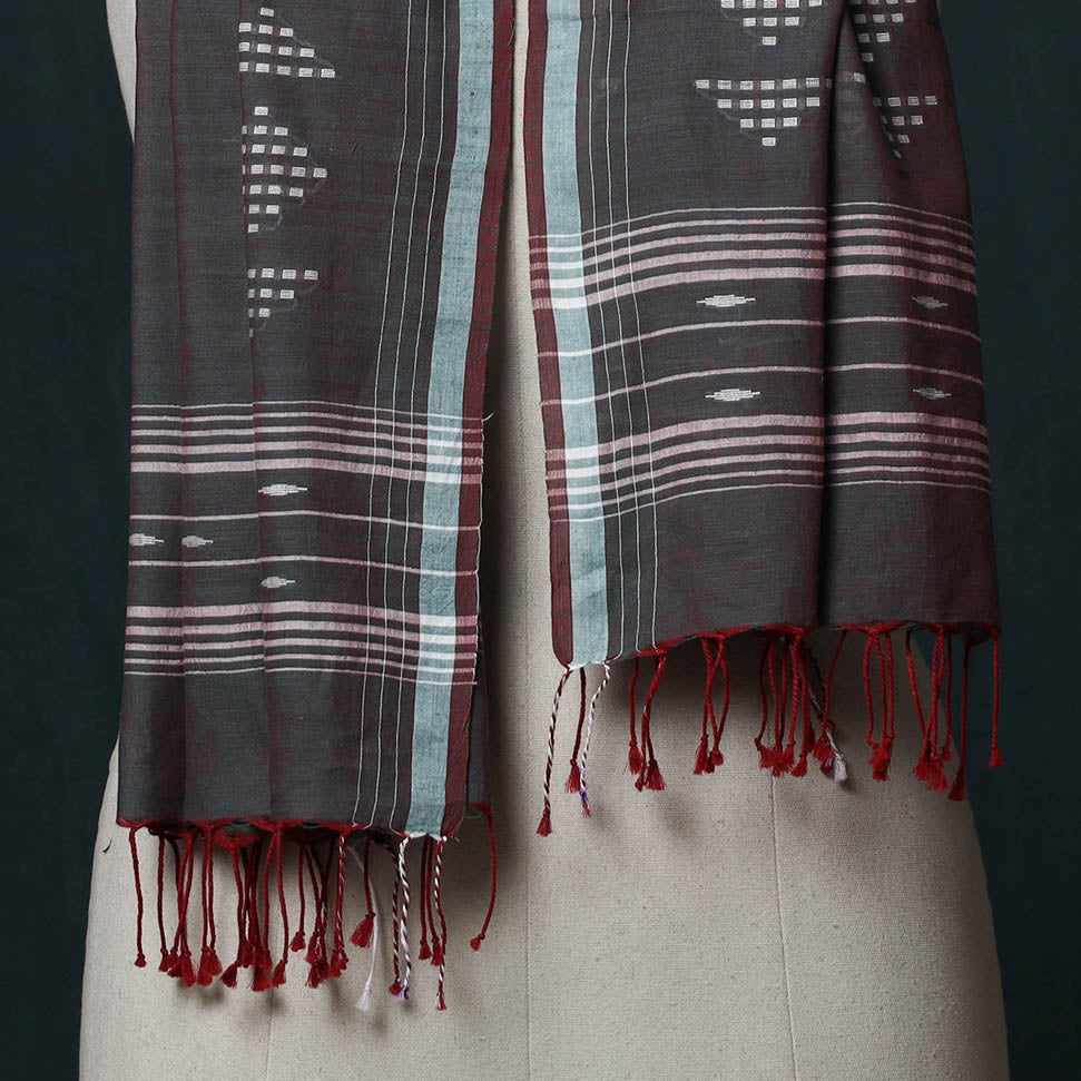 Burdwan Jamdani Handloom Cotton Stole 43