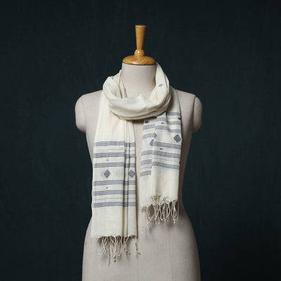 Burdwan Jamdani Handloom Cotton Stole 48