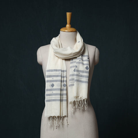 Burdwan Jamdani Handloom Cotton Stole 48