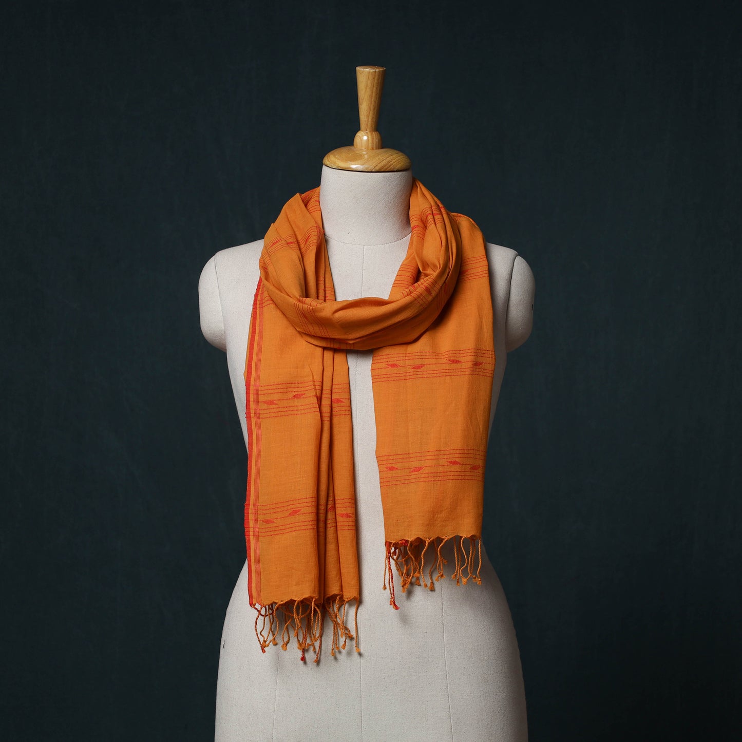Burdwan Jamdani Handloom Cotton Stole 49
