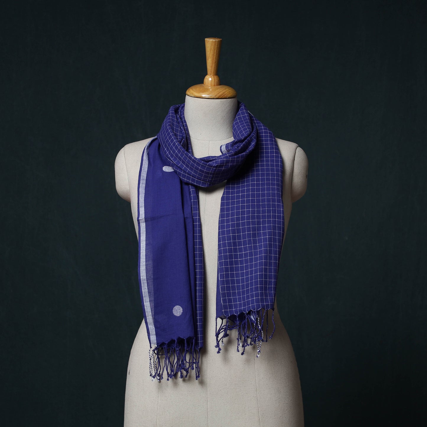 Burdwan Jamdani Handloom Cotton Stole 51