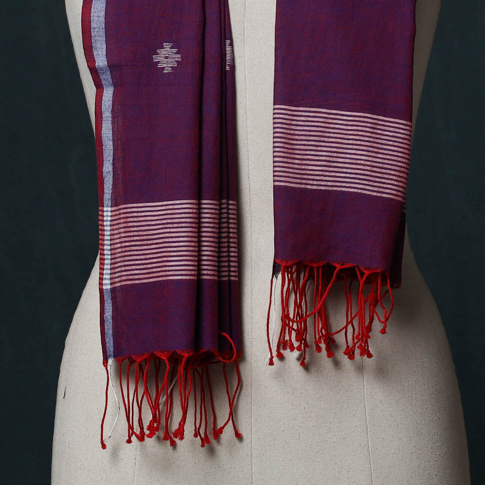 Burdwan Jamdani Handloom Cotton Stole 55