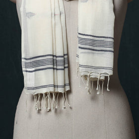 Burdwan Jamdani Handloom Cotton Stole 56