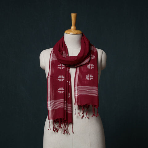 Burdwan Jamdani Handloom Cotton Stole 57
