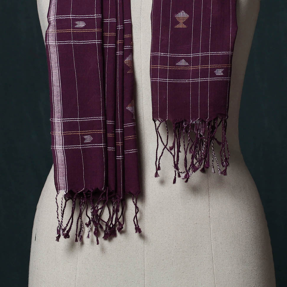 Burdwan Jamdani Handloom Cotton Stole 58