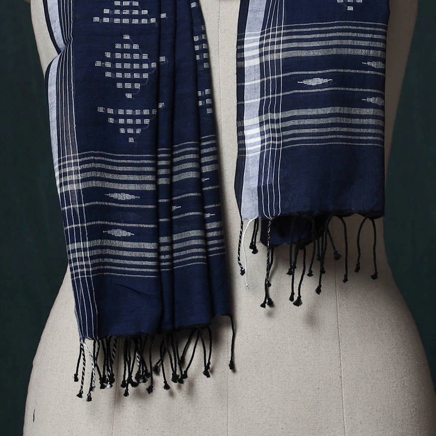 Burdwan Jamdani Handloom Cotton Stole 60