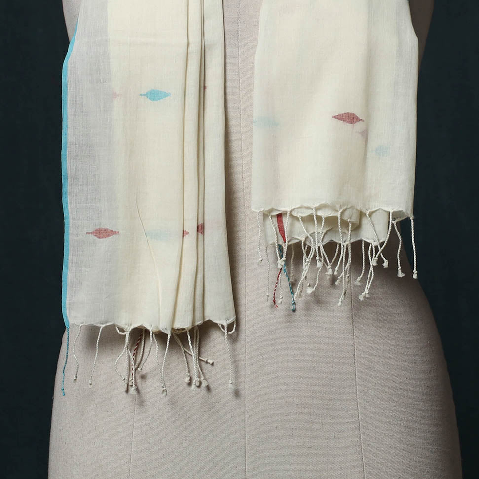 Burdwan Jamdani Handloom Cotton Stole 61