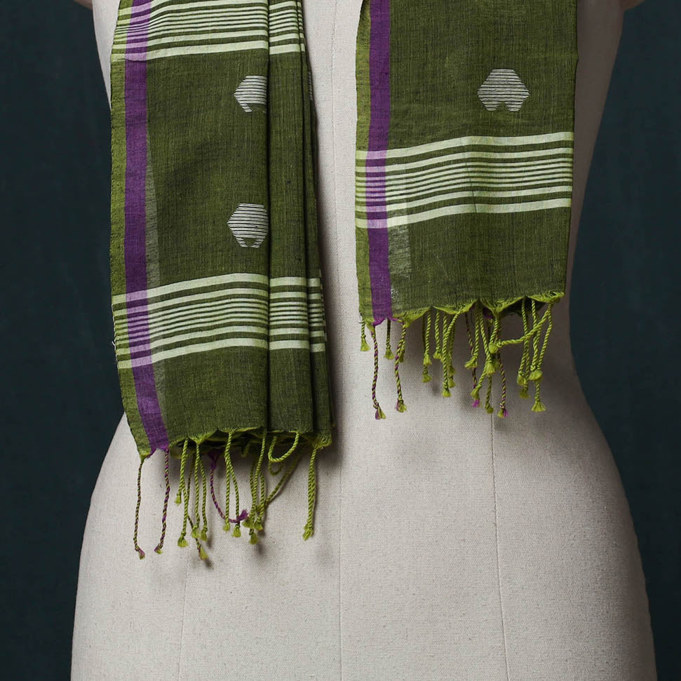 Burdwan Jamdani Handloom Cotton Stole 64