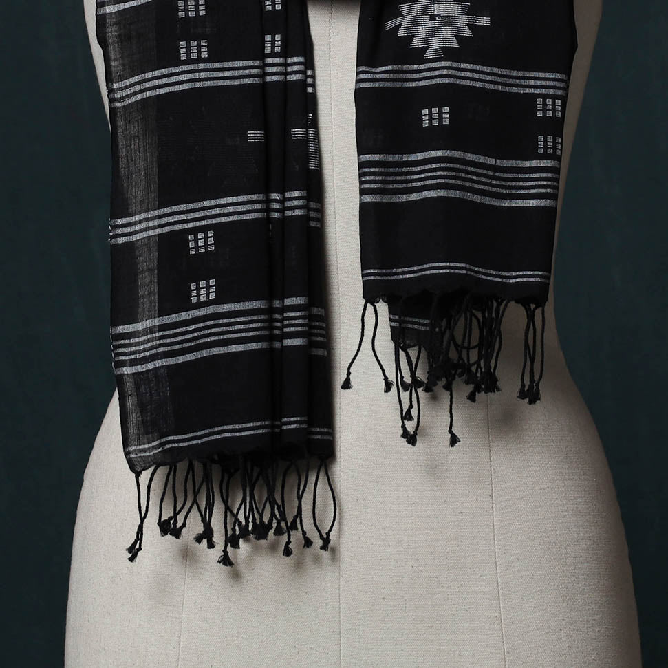 Burdwan Jamdani Handloom Cotton Stole 66