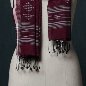 Burdwan Jamdani Handloom Cotton Stole 70