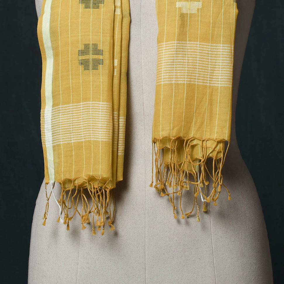 Burdwan Jamdani Handloom Cotton Stole 72
