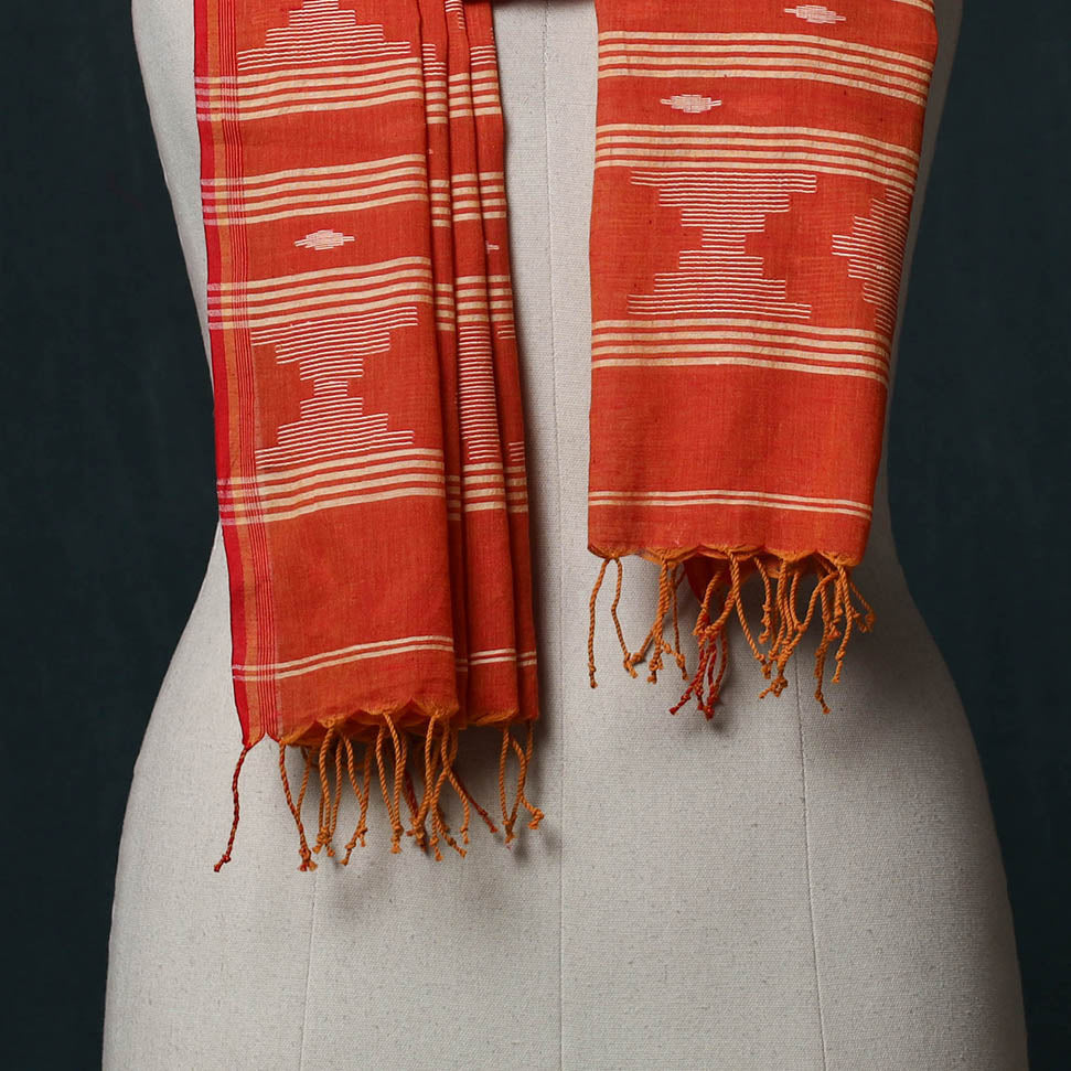 Burdwan Jamdani Handloom Cotton Stole 77